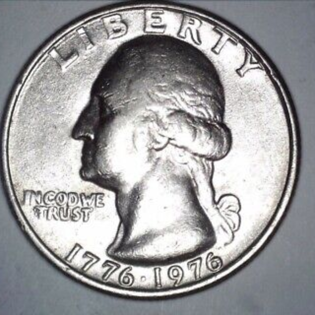 Obverse Double-Die Bicentennial Quarter