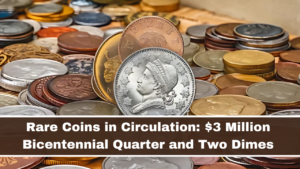 Rare Coins in Circulation: $3 Million Bicentennial Quarter and Two Dimes