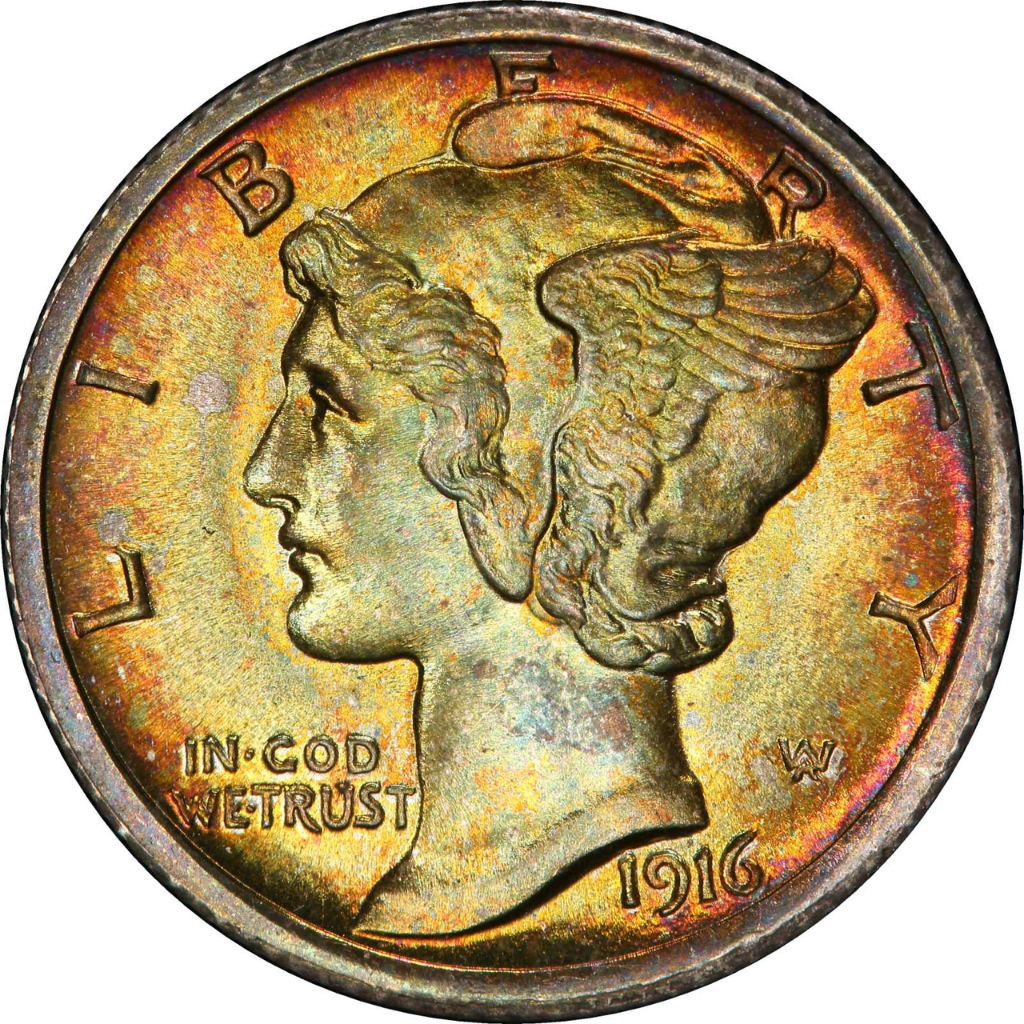 The 1916 Mercury Dime