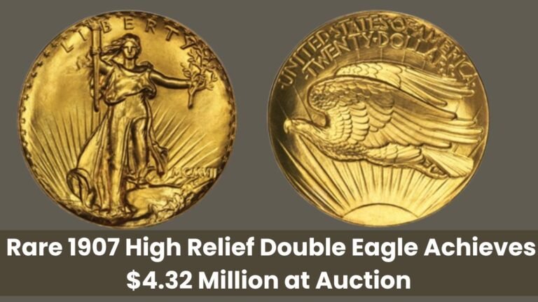 _Rare 1907 High Relief Double Eagle Achieves $4.32 Million at Auction